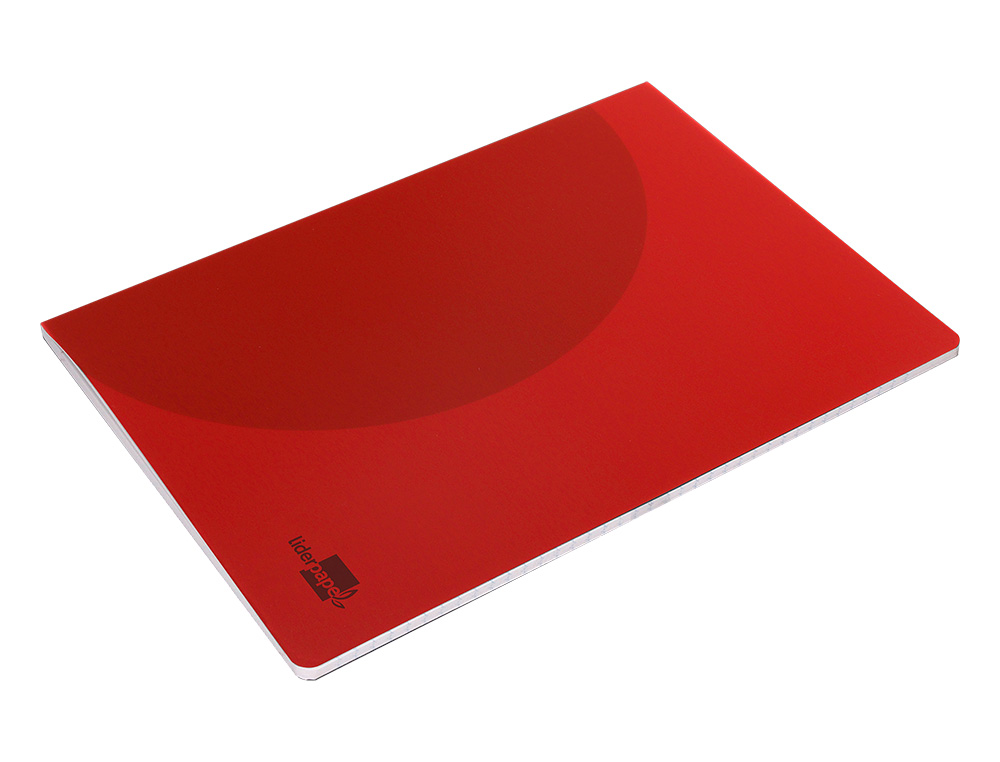 LIBRETA LIDERPAPEL 360 TAPA DE PLASTICO A4 48 HOJAS 90G/M2 LISA SIN MARGEN COLORES SURTIDOS