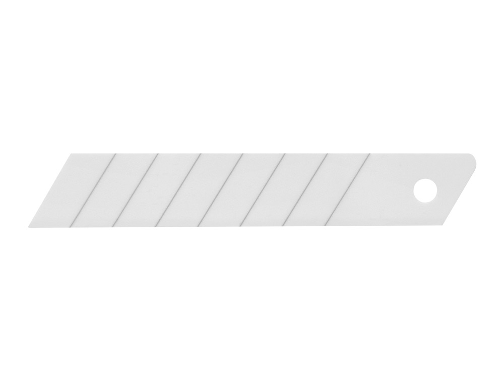 REPUESTO CUTER Q-CONNECT ANCHO PARA MODELOS KF17106/KF14387 CUCHILLA CERAMICA 18 MM BLISTER 5 UNIDADES