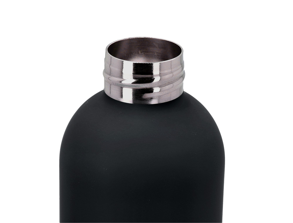 BOTELLA PORTALIQUIDOS ANTARTIK ISOTERMICA ACERO INOXIDABLE LIBRE DE BPA COLOR NEGRO 750 ML