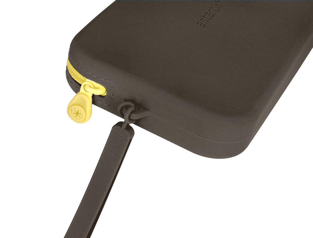 ESTUCHE PORTATODO ANTARTIK TROPICAL DIVE SILICONA SOFT RECTANGULAR 190X120X25 MM COLOR NEGRO