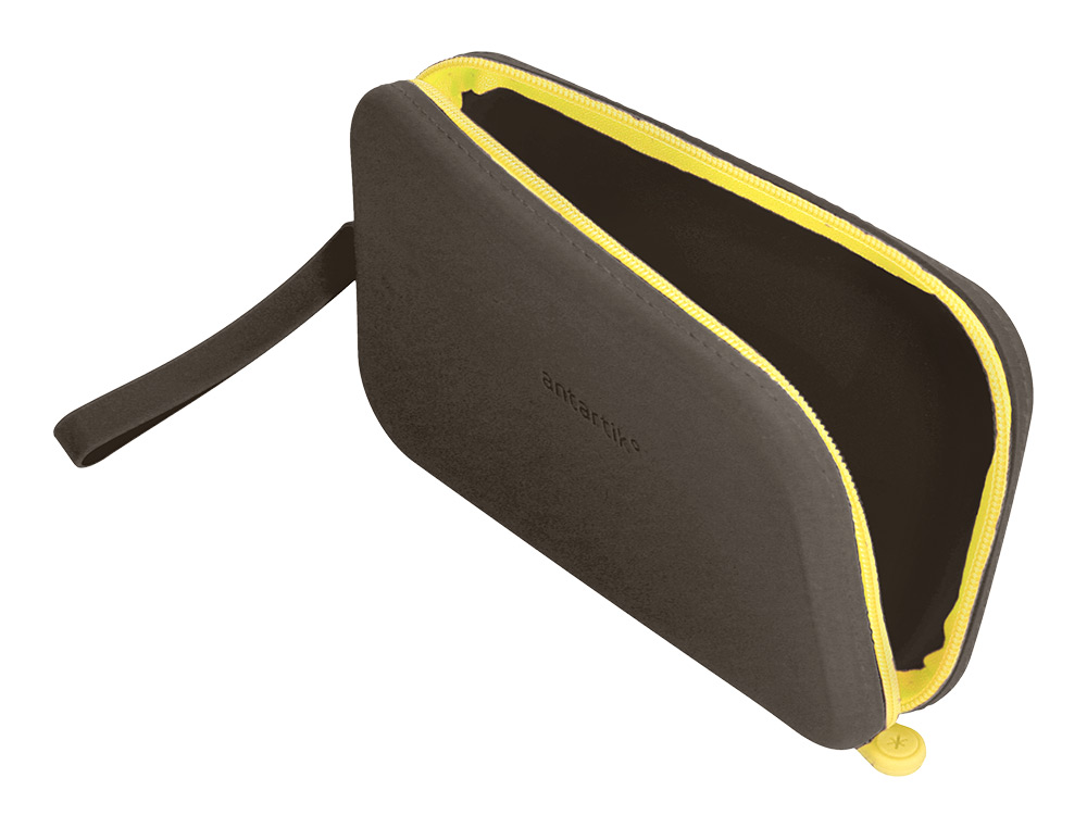 ESTUCHE PORTATODO ANTARTIK TROPICAL DIVE SILICONA SOFT RECTANGULAR 190X120X25 MM COLOR NEGRO
