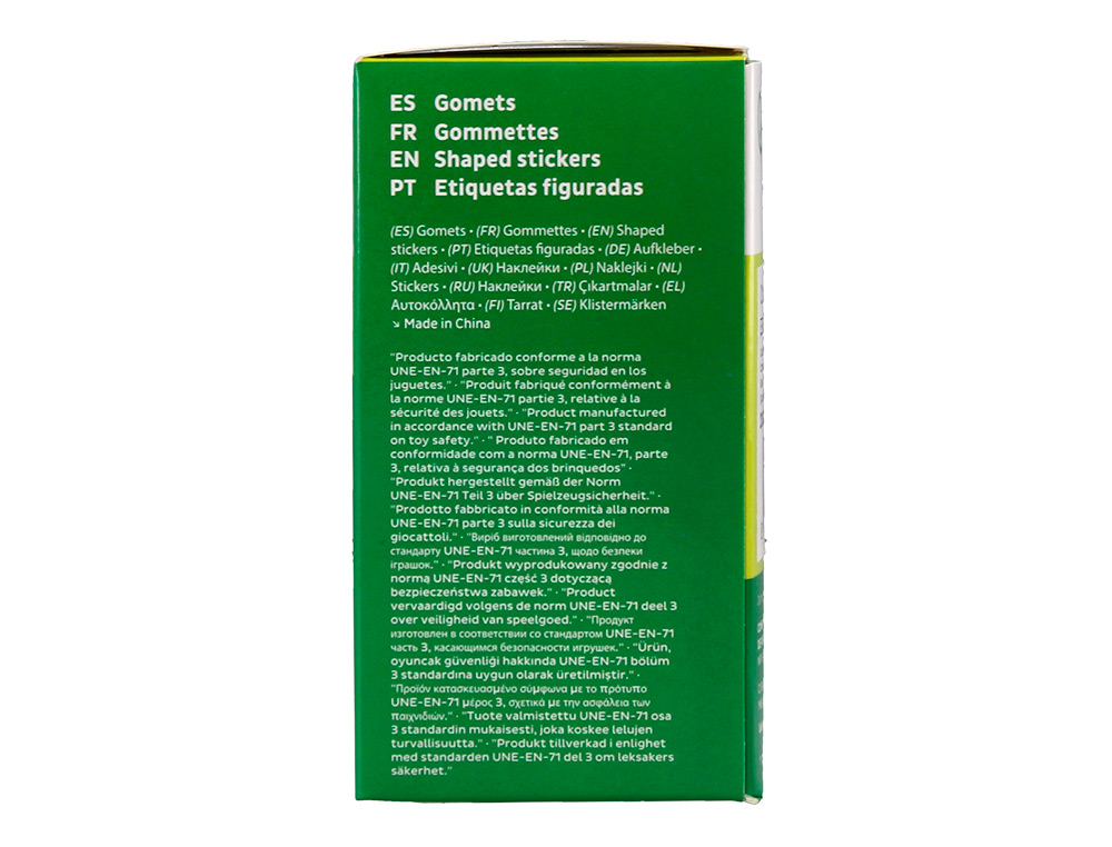 GOMETS LIDERPAPEL AUTOADHESIVO CUADRADO 20X20 MM AZUL ROLLO DE 2000 UNIDADES EN CAJA DE CARTON